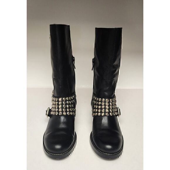 BCBGeneration BC-Halen Black Leather Studded Buckle Boots

7B/37 - Picture 2 of 14